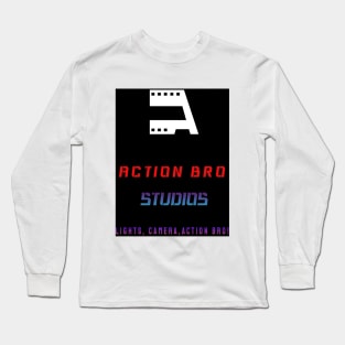 Film strip logo with new slogan Long Sleeve T-Shirt